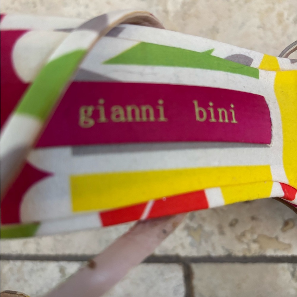 Gianni Bini Multicolor Sandals
